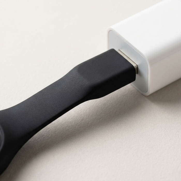 Silent Vibrating Alarm Wristband on wrist